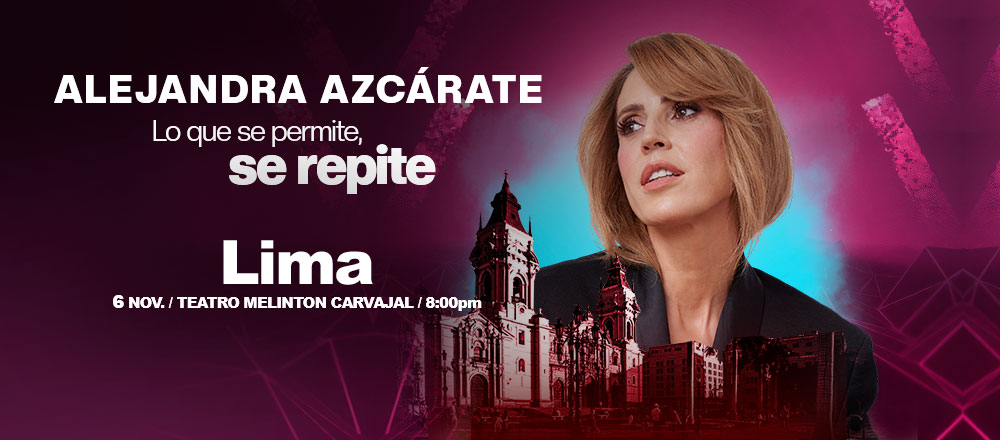 ALEJANDRA AZCÁRATE - UNETICKET ALEJANDRA AZCÁRATE - UNETICKET - Club De Suscriptores El Comercio Perú.