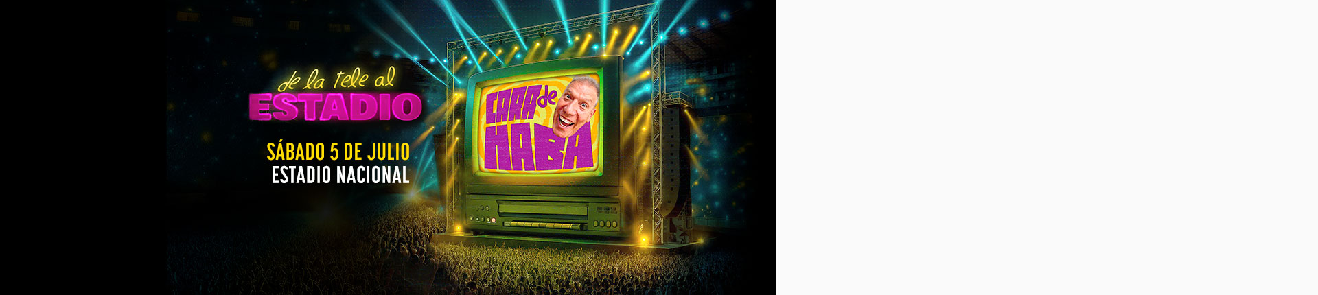 CARA DE HABA | DE LA TELE AL ESTADIO - Club El Comercio Perú. 