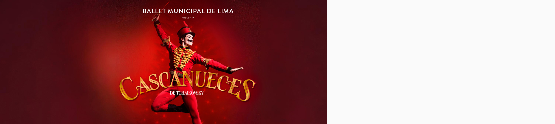 Cascanueces Ballet Municipal de Lima - Club El Comercio Perú. 