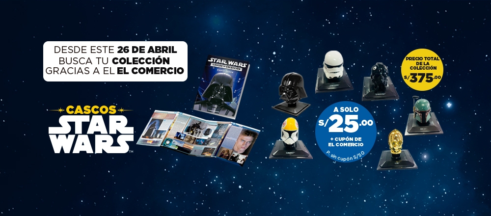 CASCOS STAR WARS - CLUB DE SUSCRIPTORES CASCOS STAR WARS - CLUB DE SUSCRIPTORES - Club De Suscriptores El Comercio Perú.
