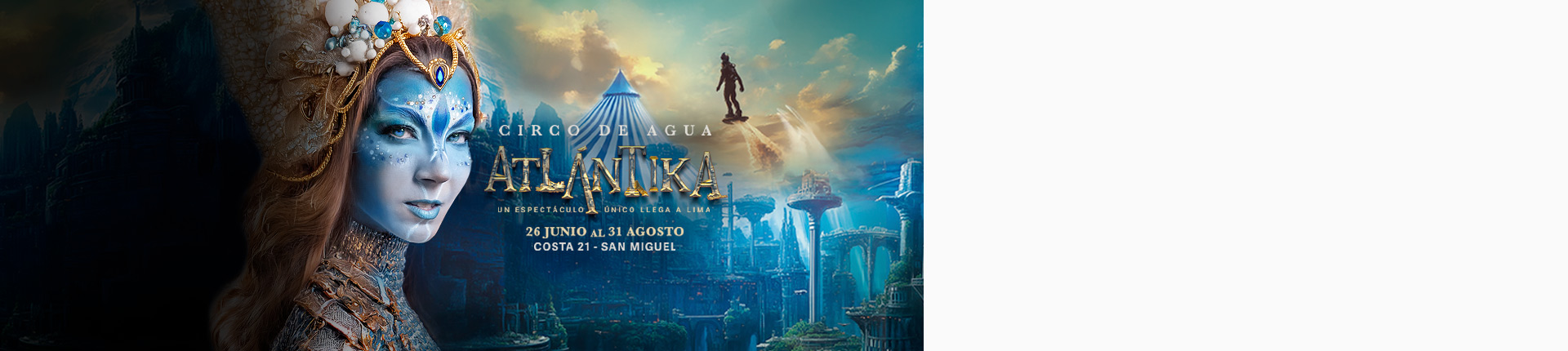 CIRCO DE AGUA ATLANTIKA - Club El Comercio Perú. 