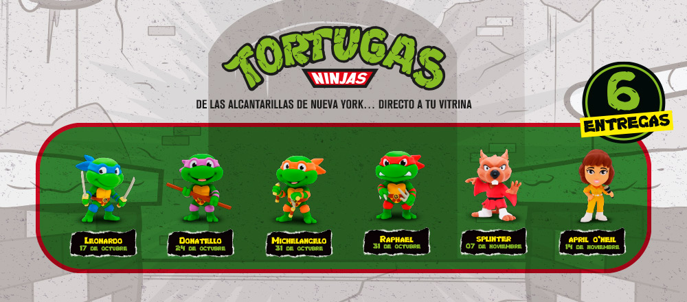 Colección EC - Tortugas Ninjas - El Comercio Colección EC - Tortugas Ninjas - El Comercio - Club De Suscriptores El Comercio Perú.