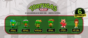 Colección EC - Tortugas Ninjas - Club El Comercio Perú. 