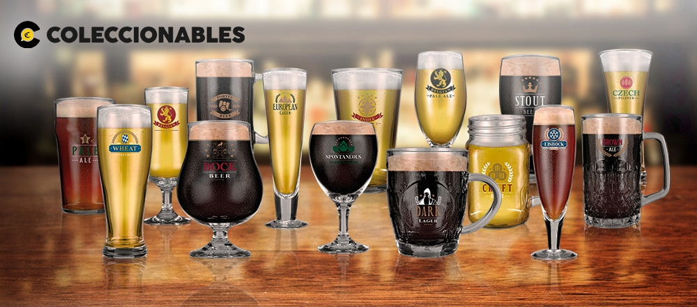 COLECCIÓN VASOS CERVECEROS  - El Comercio - Club De Suscriptores El Comercio Perú.