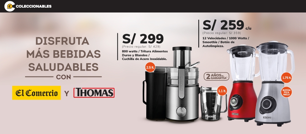 ELECTRODOMÉSTICOS THOMAS - CLUB DE SUSCRIPTORES ELECTRODOMÉSTICOS THOMAS - CLUB DE SUSCRIPTORES - Club De Suscriptores El Comercio Perú.