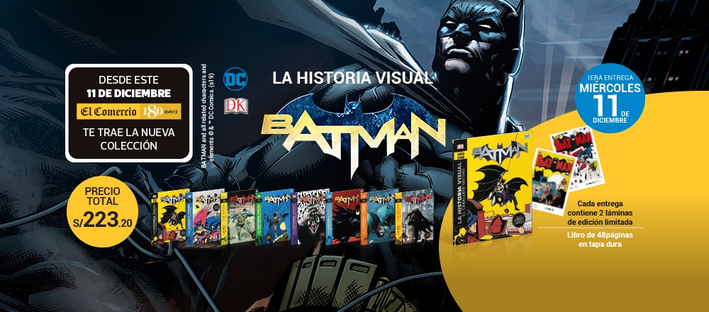 ENCICLOPEDIA BATMAN - CLUB DE SUSCRIPTORES ENCICLOPEDIA BATMAN - CLUB DE SUSCRIPTORES - Club De Suscriptores El Comercio Perú.
