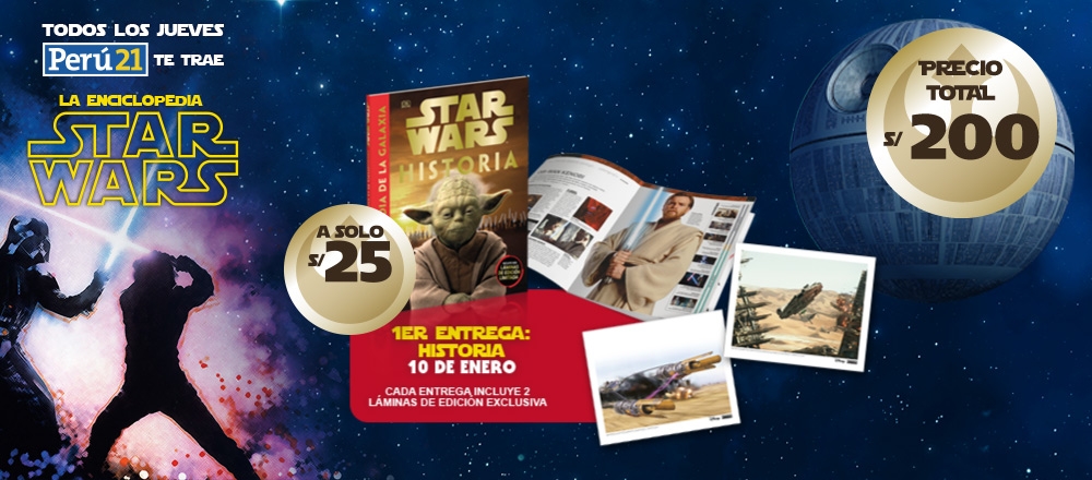 ENCICLOPEDIA STAR WARS - CLUB DE SUSCRIPTORES ENCICLOPEDIA STAR WARS - CLUB DE SUSCRIPTORES - Club De Suscriptores El Comercio Perú.