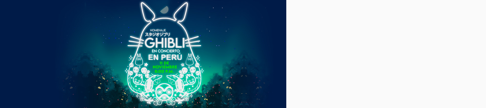 Ghibli en Concierto - Club El Comercio Perú. 