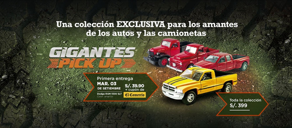 GIGANTES PICK UP - CLUB DE SUSCRIPTORES GIGANTES PICK UP - CLUB DE SUSCRIPTORES - Club De Suscriptores El Comercio Perú.