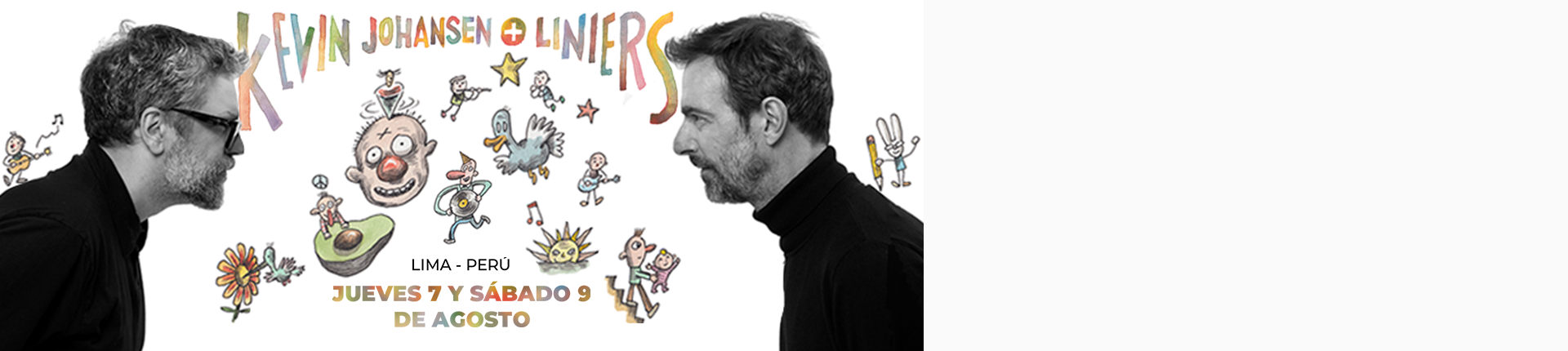 Kevin Johansen + Liniers - Club El Comercio Perú. 