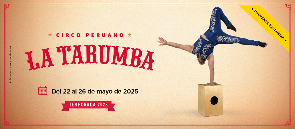 LA TARUMBA | PREVENTA EXCLUSIVA - TICKETMASTER PERU S.A. LA TARUMBA | PREVENTA EXCLUSIVA - TICKETMASTER PERU S.A. - Club De Suscriptores El Comercio Perú.