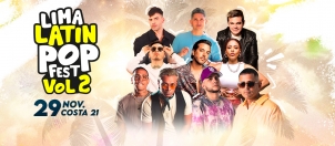 LIMA LATIN POP FEST 2 - Club El Comercio Perú. 