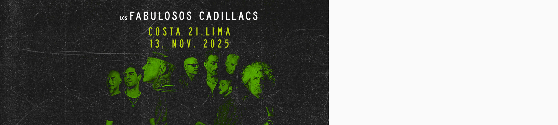 Los Fabulosos Cadillacs - Club El Comercio Perú. 