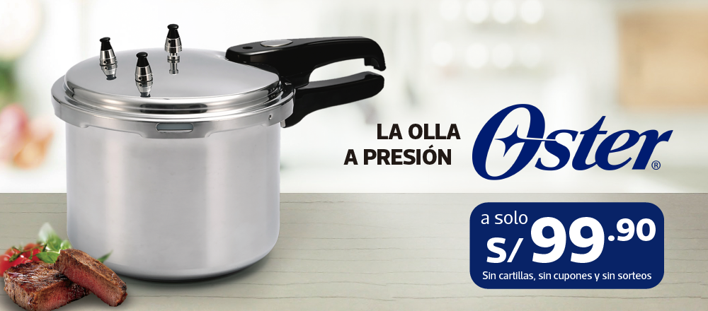 OLLA A PRESIÓN OSTER - CLUB DE SUSCRIPTORES OLLA A PRESIÓN OSTER - CLUB DE SUSCRIPTORES - Club De Suscriptores El Comercio Perú.