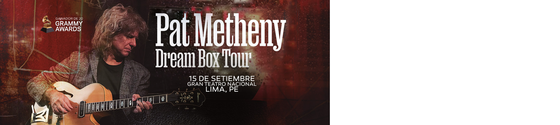 Pat Metheny - Club El Comercio Perú. 