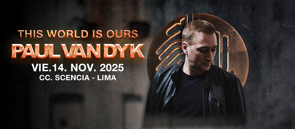 Paul Van Dyk - Teleticket - Club De Suscriptores El Comercio Perú.