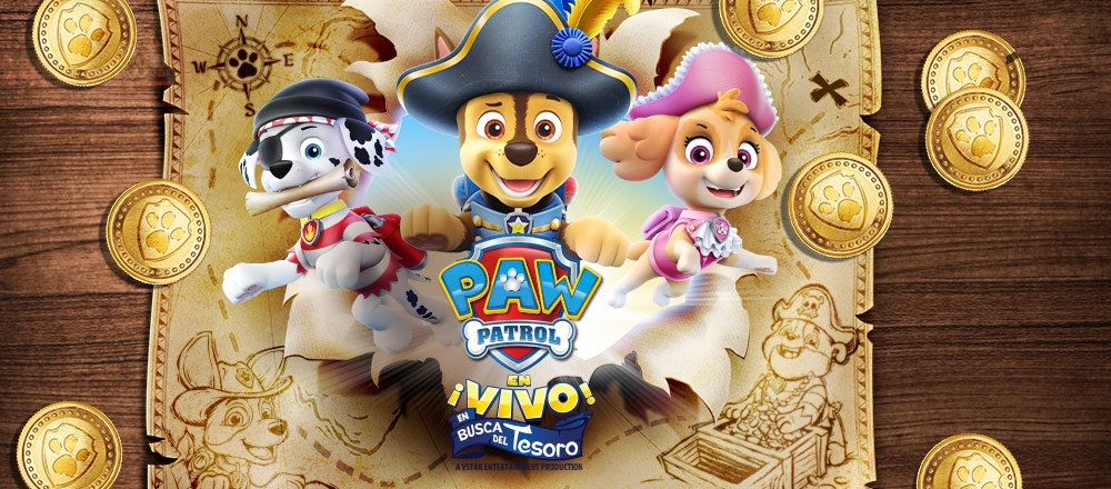PAW PATROL: "EN BUSCA DEL TESORO" - Teleticket PAW PATROL: "EN BUSCA DEL TESORO" - Teleticket - Club De Suscriptores El Comercio Perú.