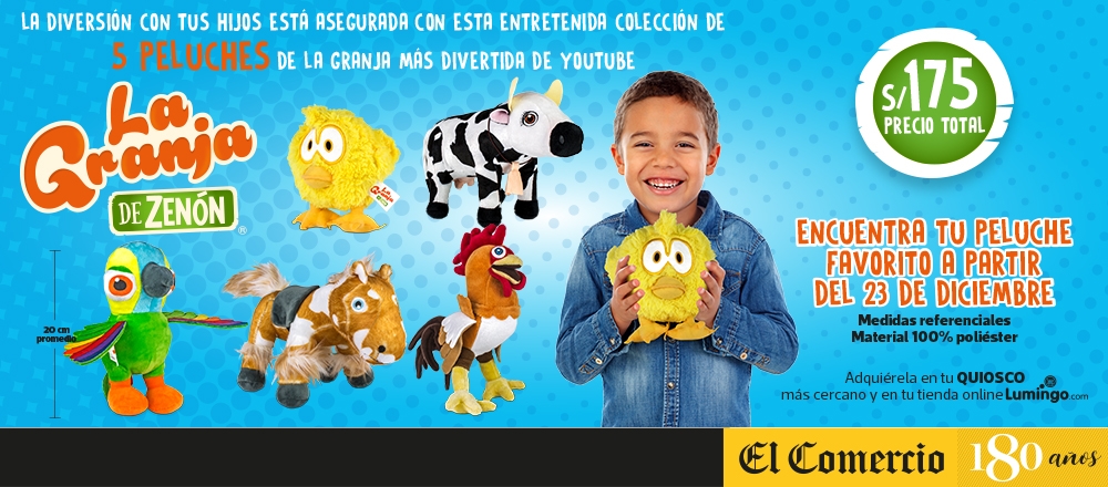 PELUCHES LA GRANJA DE ZENÓN - CLUB DE SUSCRIPTORES PELUCHES LA GRANJA DE ZENÓN - CLUB DE SUSCRIPTORES - Club De Suscriptores El Comercio Perú.