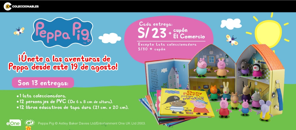 PEPPA PIG - CLUB DE SUSCRIPTORES PEPPA PIG - CLUB DE SUSCRIPTORES - Club De Suscriptores El Comercio Perú.