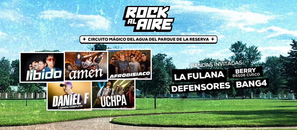 ROCK AL AIRE - JOINNUS - Club De Suscriptores El Comercio Perú.