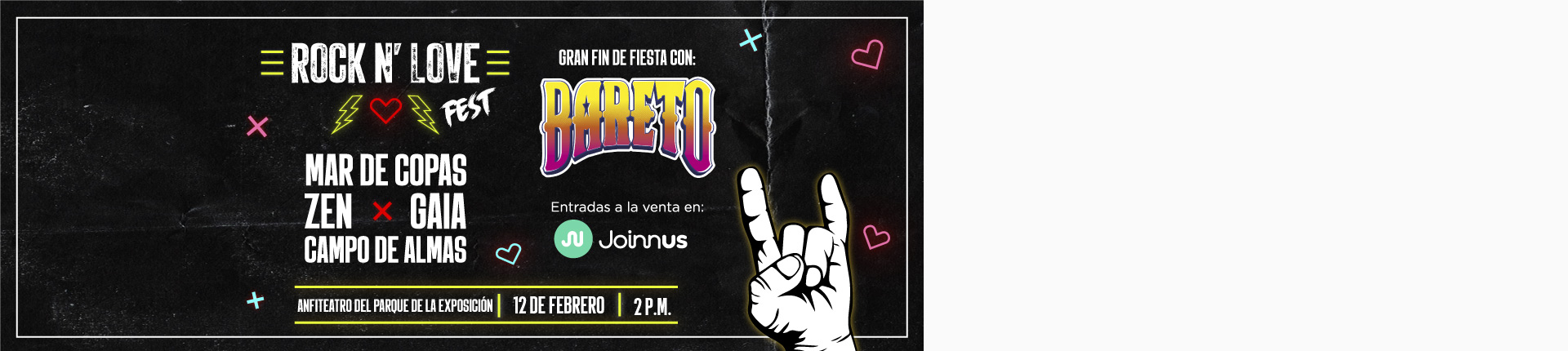 ROCK N´ LOVE FEST - Club El Comercio Perú. 
