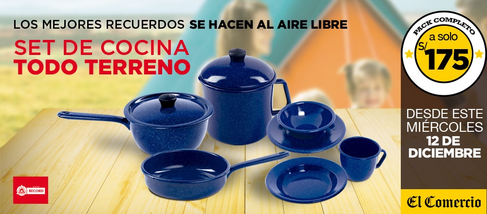 SET DE COCINA TODO TERRENO - CLUB DE SUSCRIPTORES SET DE COCINA TODO TERRENO - CLUB DE SUSCRIPTORES - Club De Suscriptores El Comercio Perú.