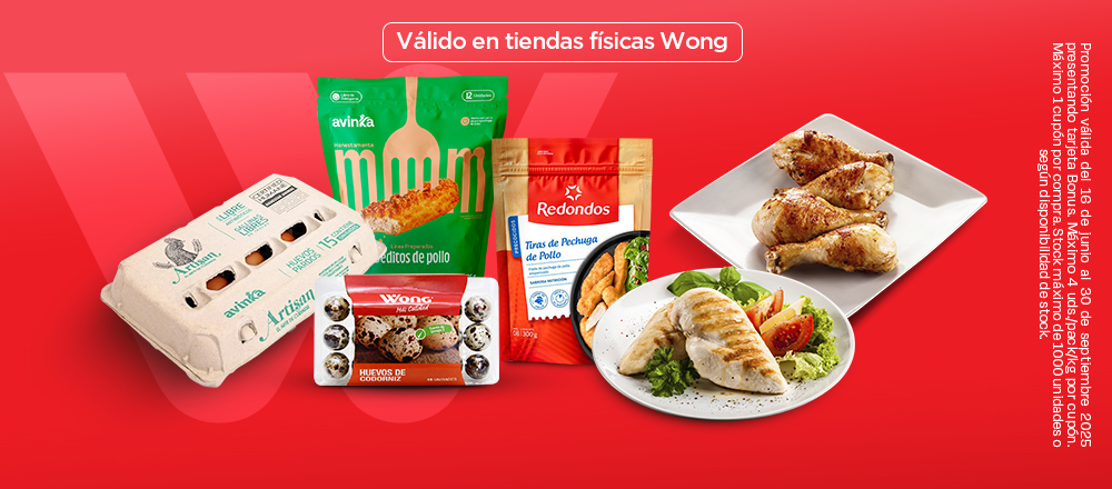 WONG | AVES & HUEVOS - WONG WONG | AVES & HUEVOS - WONG - Club De Suscriptores El Comercio Perú.