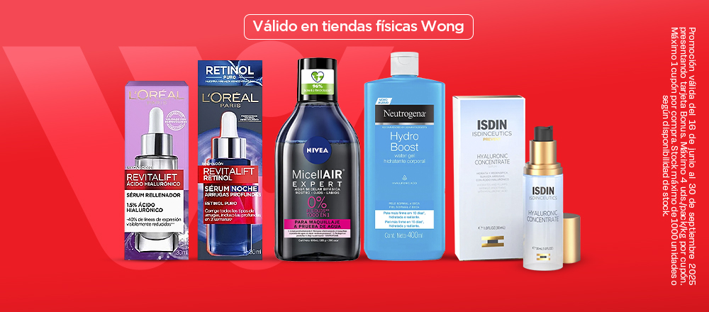 WONG | BELLEZA - WONG WONG | BELLEZA - WONG - Club De Suscriptores El Comercio Perú.
