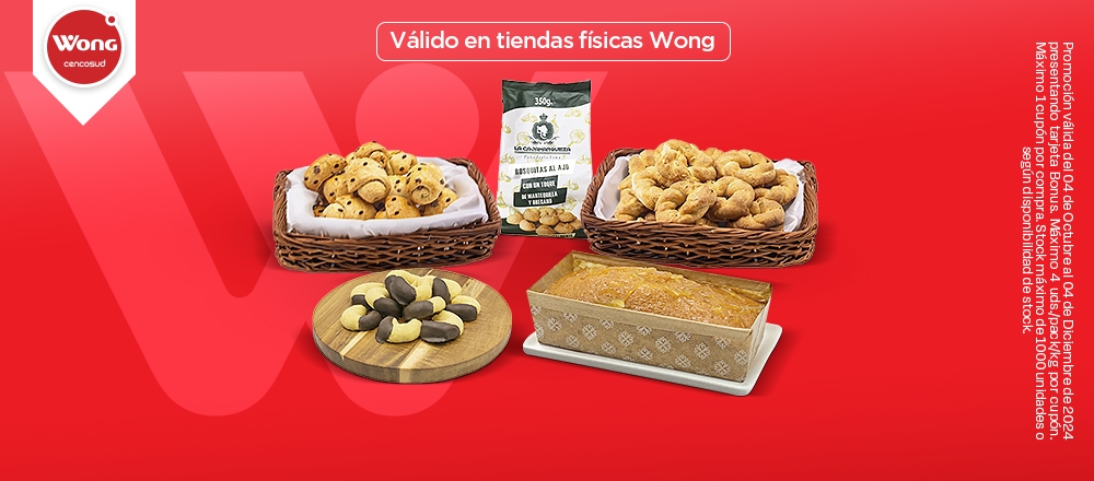 WONG | BOCADITOS DE PANADERIA - WONG - Club De Suscriptores El Comercio Perú.