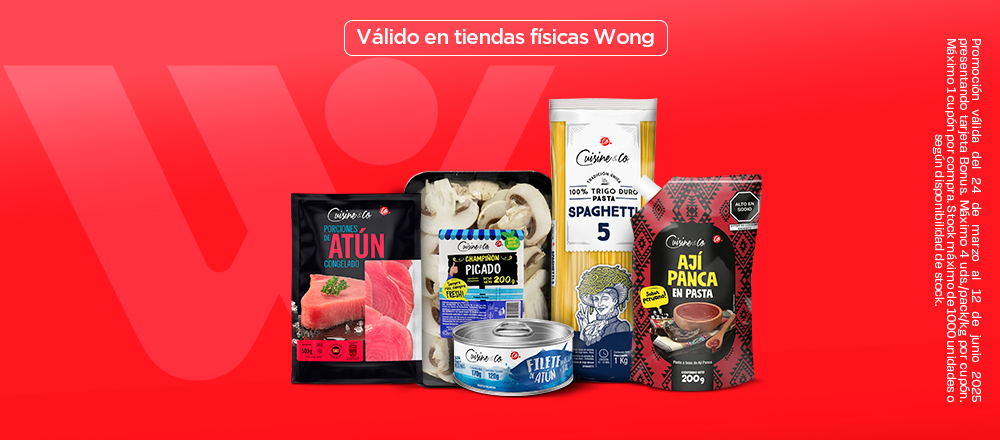 WONG | CUISINE & CO - WONG WONG | CUISINE & CO - WONG - Club De Suscriptores El Comercio Perú.