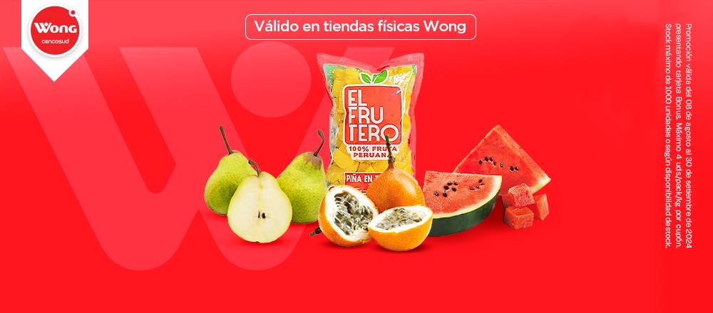 WONG | FRUTAS - WONG - Club De Suscriptores El Comercio Perú.