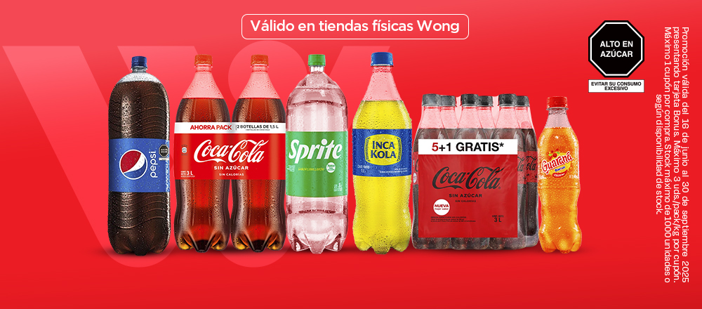 WONG | GASEOSAS - WONG WONG | GASEOSAS - WONG - Club De Suscriptores El Comercio Perú.