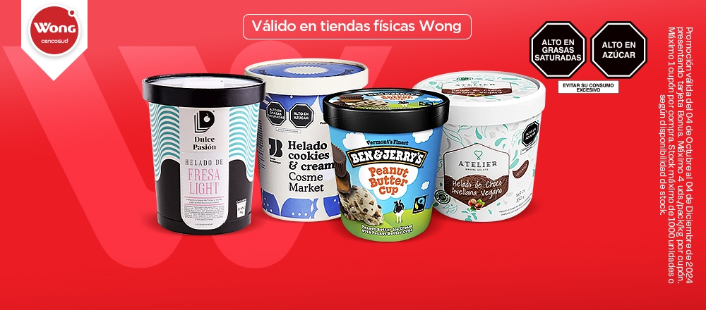 WONG | HELADOS - WONG - Club De Suscriptores El Comercio Perú.