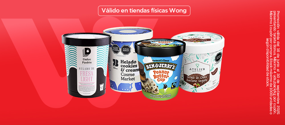 WONG | HELADOS DULCE PASIÓN - WONG WONG | HELADOS DULCE PASIÓN - WONG - Club De Suscriptores El Comercio Perú.