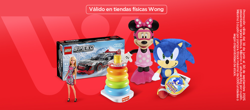 WONG | JUGUETES - WONG WONG | JUGUETES - WONG - Club De Suscriptores El Comercio Perú.