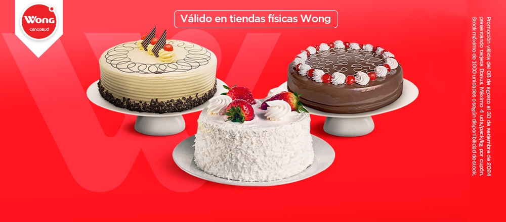 WONG | TORTAS CUISINE & CO - WONG - Club De Suscriptores El Comercio Perú.