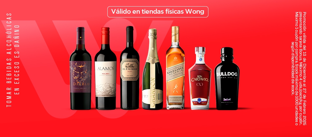 WONG | VINOS Y LICORES - WONG - Club De Suscriptores El Comercio Perú.