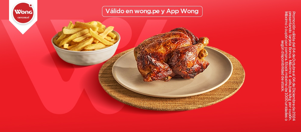 WONG.PE | POLLO ROSTIZADO - WONG - Club De Suscriptores El Comercio Perú.